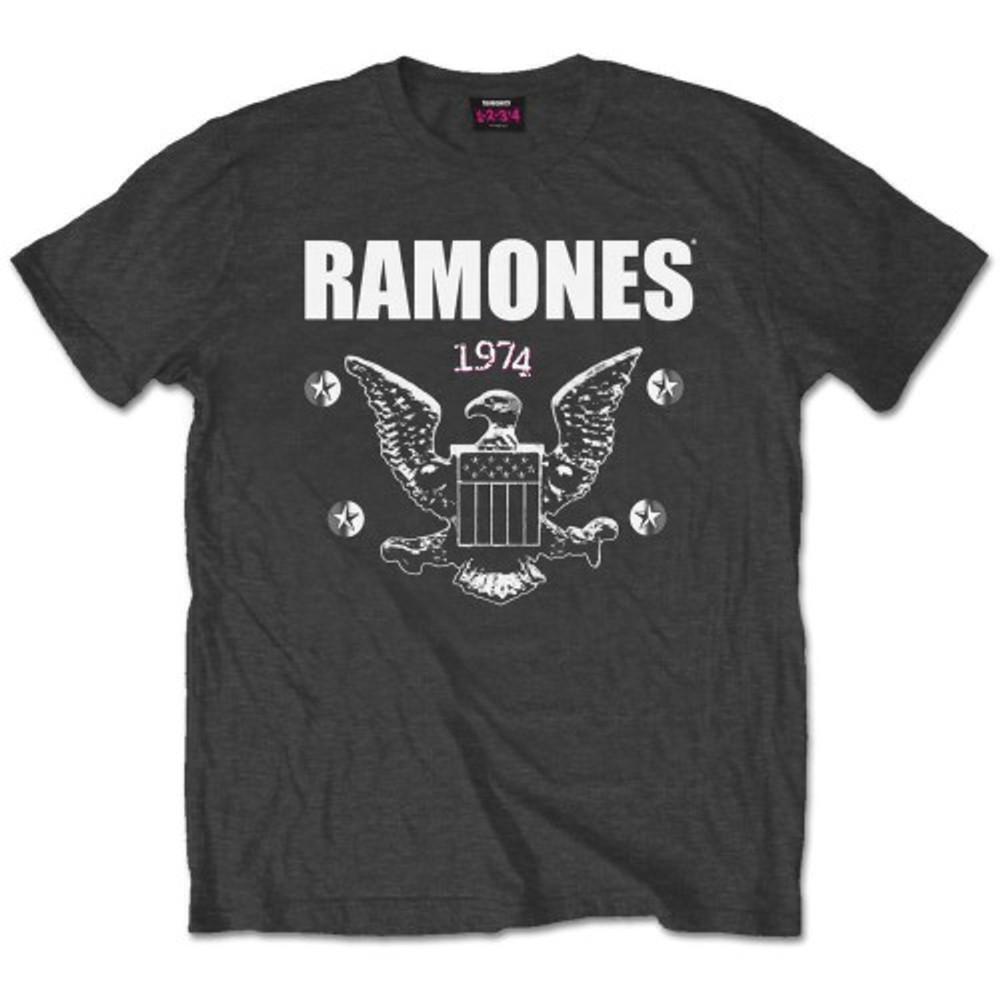 Ramones Unisex T Shirt 1974 Eagle